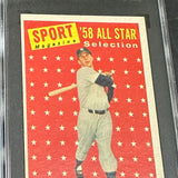 1958 Topps #487 Mickey Mantle All Star SGC 4.5