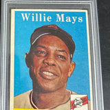 1958 Topps #5 Willie Mays PSA 3