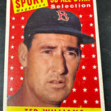 1958 Topps #485 Ted Williams All Star Ex+