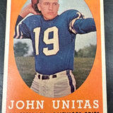 1958 Topps #22 Johnny Unitas Ex+