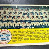 1958 Topps #246 Yankees Team Card Ex+