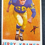 1959 Topps #116 Jerry Kramer rookie Ex/Mint