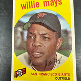 1959 Topps #50 Willie Mays Ex to Ex+