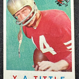 1959 Topps #130 Y.A. Tittle Ex/Mint