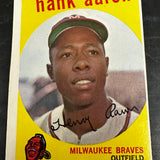 1959 Topps #380 Hank Aaron VG