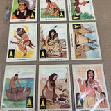 1959 Fleer Indians Native Plains Complete 80 card set Nr Mint/Mint