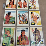 1959 Fleer Indians Native Plains Complete 80 card set Nr Mint/Mint