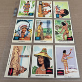 1959 Fleer Indians Native Plains Complete 80 card set Nr Mint/Mint