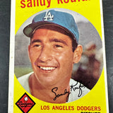 1959 Topps #163 Sandy Koufax Ex+