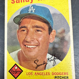 1959 Topps #163 Sandy Koufax Ex+