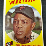 1959 Topps #50 Willie Mays VG/EX