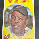 1959 Topps #50 Willie Mays Ex/Mint