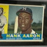 1960 Topps #300 Hank Aaron SGC 5