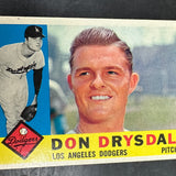 1960 Topps #475 Don Drysdale Ex/Mint