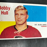1960 Topps # 58 Bobby Hull Ex to Ex+