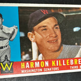 1960 Topps #210 Harmon Killebrew VG