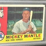 1960 Topps #350 Mickey Mantle PSA 2.5