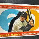 1960 Topps #565 Roger Maris Ex/Mint