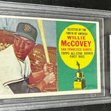 1960 Topps #316 Willie McCovey rookie Beckett Graded 4.5