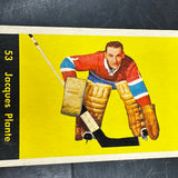 1960 Parkhurst #53 Jacques Plante Ex+
