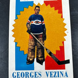 1960 Topps # 19 Georges Vezina Ex+