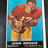 1961 Topps #59 John Brodie rookie Ex+