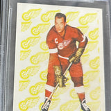 1961 Parkhurst #20 Gordie Howe Beckett Graded 7
