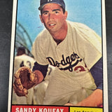 1961 Topps #344 Sandy Koufax Nr Mint