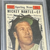 1961 Topps #578 Mickey Mantle All Star PSA 2