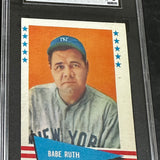 1961 Fleer #75 Babe Ruth SGC 4