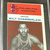 1961 Fleer #8 Wilt Chamberlain rookie SGC 2