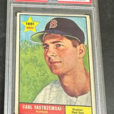 1961 Topps #287 Carl Yastrzemski PSA 4
