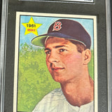 1961 Topps #287 Carl Yastrzemski SGC 7