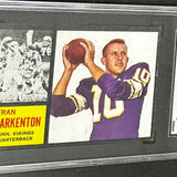 1962 Topps #90 Fran Tarkenton rookie SGC 5