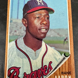 1962 Topps #320 Hank Aaron Ex/Mint