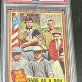 1962 Topps #135 Babe As A Boy PSA 6 Ultra Sharp!