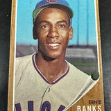 1962 Topps #25 Ernie Banks VG to EX