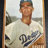 1962 Topps #5 Sandy Koufax Ex to EX+