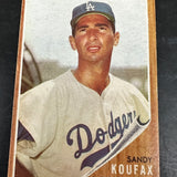 1962 Topps #5 Sandy Koufax Ex