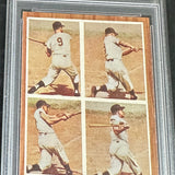 1962 Topps #313 Roger Maris Blasts 61 st PSA 6 Ultra Sharp!