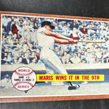 1962 Topps #234 Roger Maris Wins It WS Ex/Mint