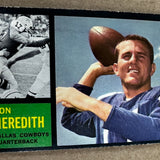 1962 Topps #39 Don Meredith Ex