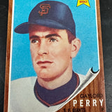 1962 Topps #199 Gaylord Perry rookie Ex+ to Ex/Mint