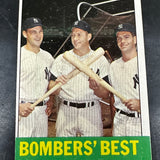 1963 Topps #173 Bombers Best Mantle Ex.