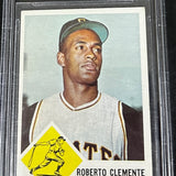 1963 Fleer #56 Roberto Clemente Beckett Graded 5
