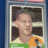 1963 Topms #446 Whitey Ford PSA 6