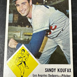 1963 Fleer #42 Sandy Koufax Ex+