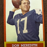 1963 Topps #74 Don Meredith Ex+