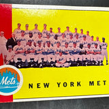 1963 Topps #473 Mets Team Card Ex+