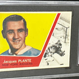1963 Topps #45 Jacques Plante SGC 5